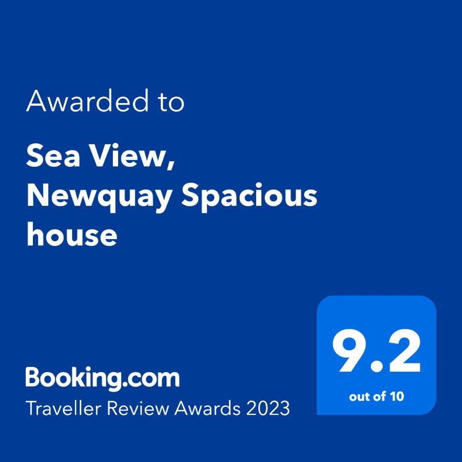 Sea View, Newquay Spacious House Exterior photo